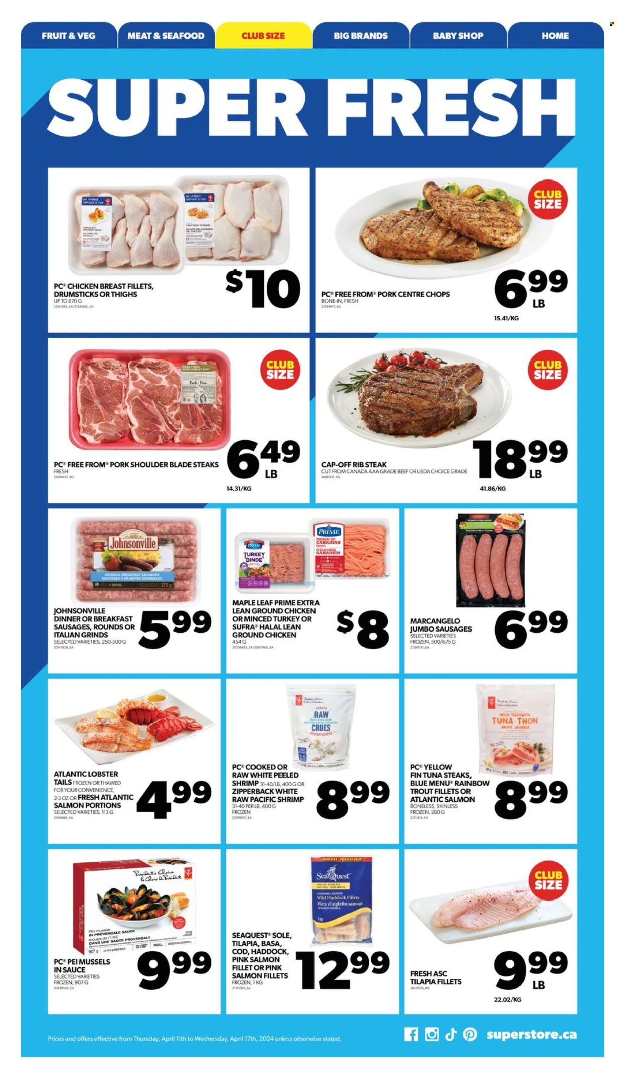 Real Canadian Superstore flyer - April 11, 2024 - April 17, 2024. Page 3