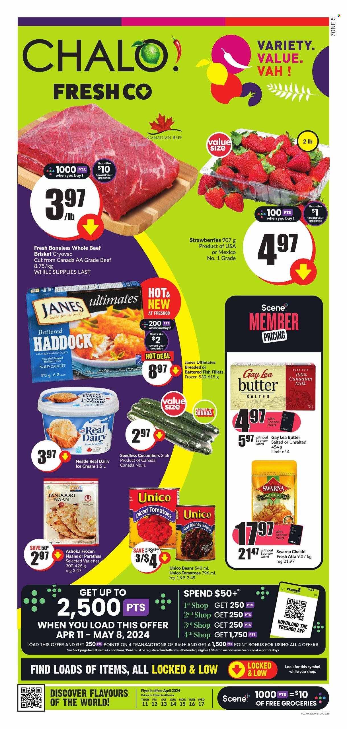 Chalo! FreshCo. flyer - April 11, 2024 - April 17, 2024. Page 1