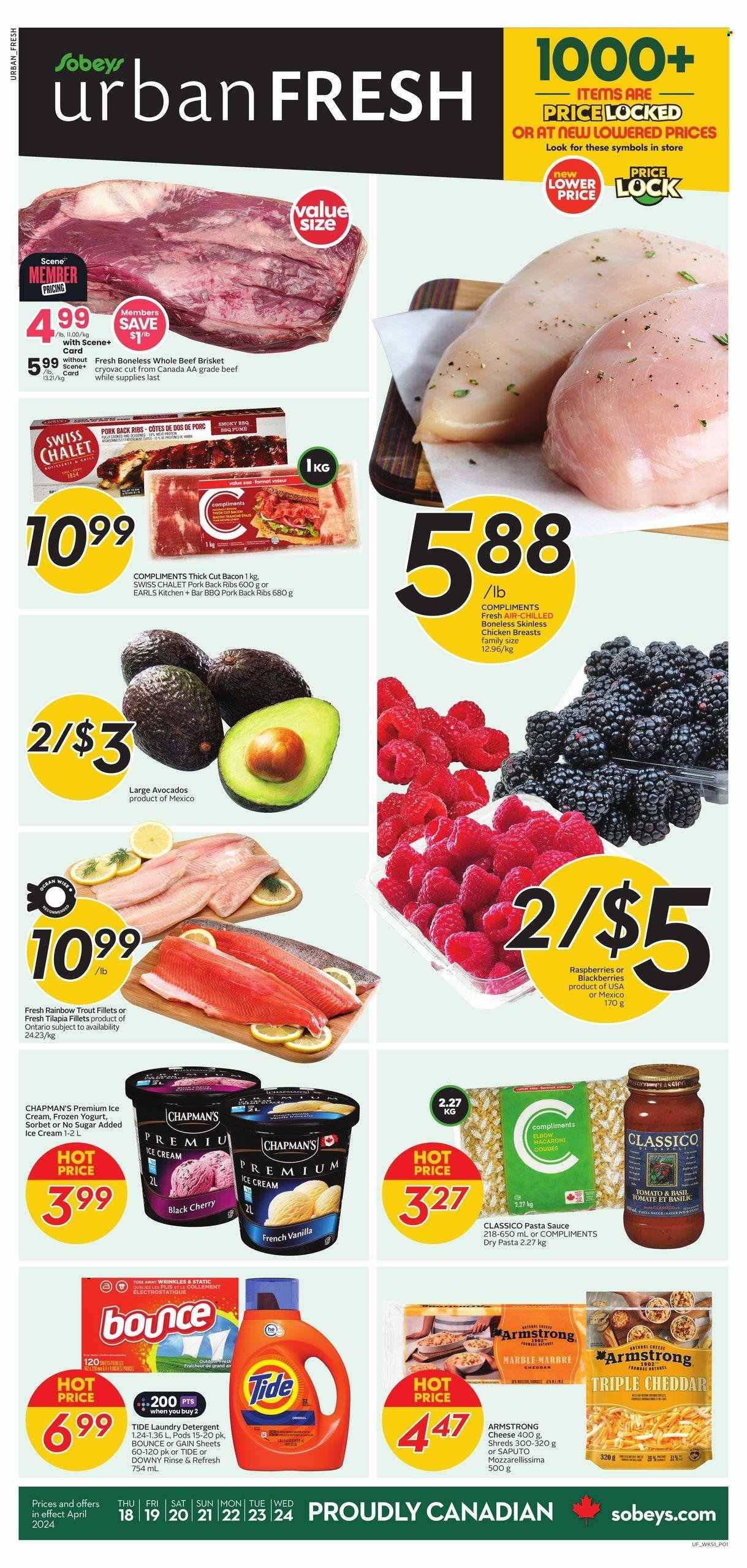 Sobeys Urban Fresh flyer - April 18, 2024 - April 24, 2024. Page 1