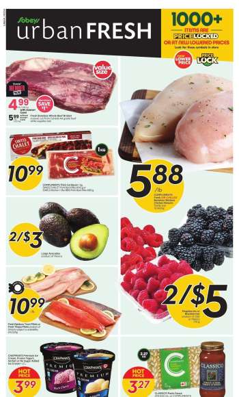 Sobeys Urban Fresh Flyer - April 18, 2024 - April 24, 2024.