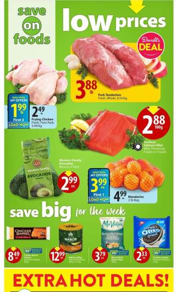 thumbnail - Circulaire Save-On-Foods - Weekly Flyer