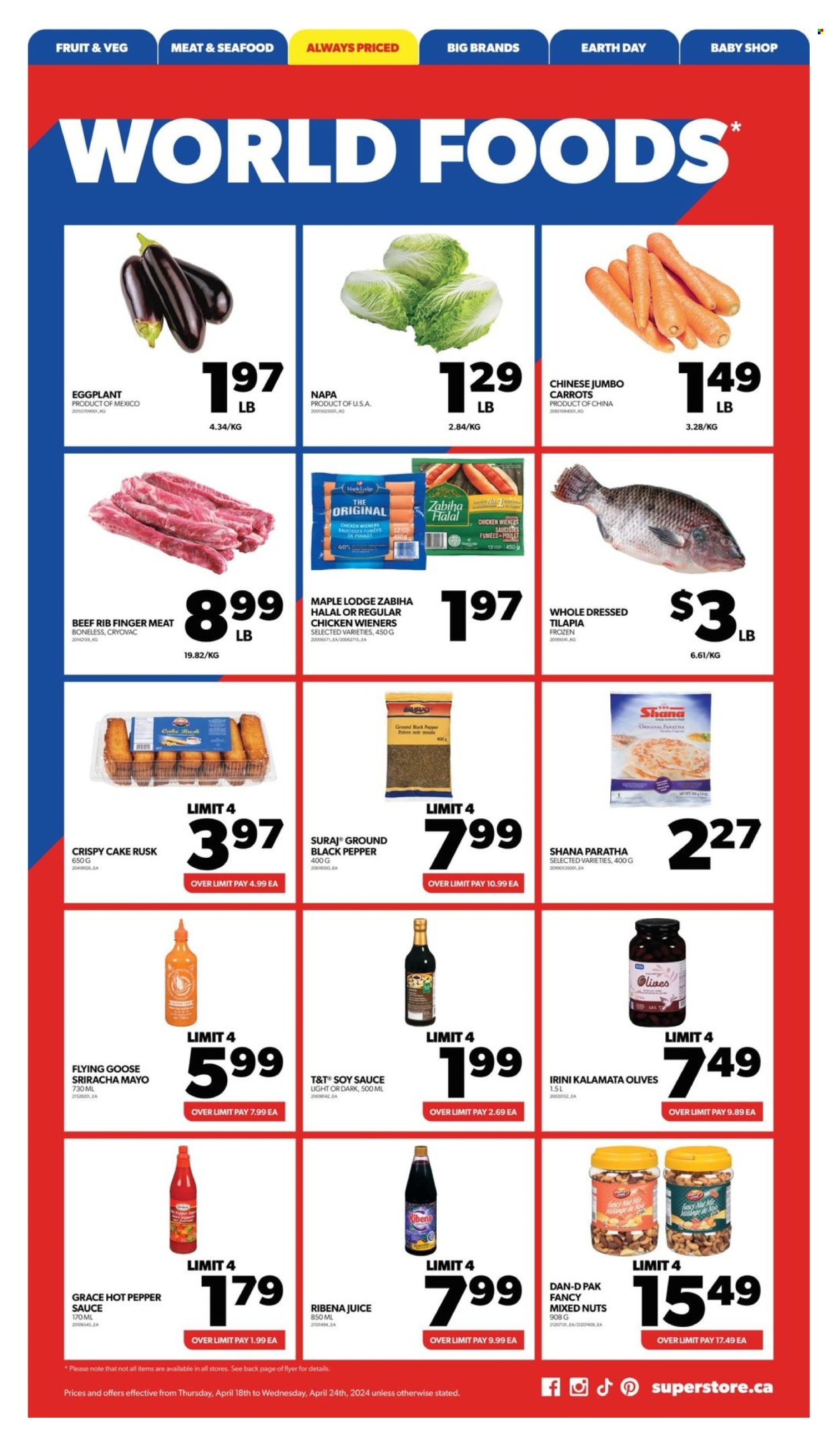 Real Canadian Superstore flyer - April 18, 2024 - April 24, 2024. Page 16