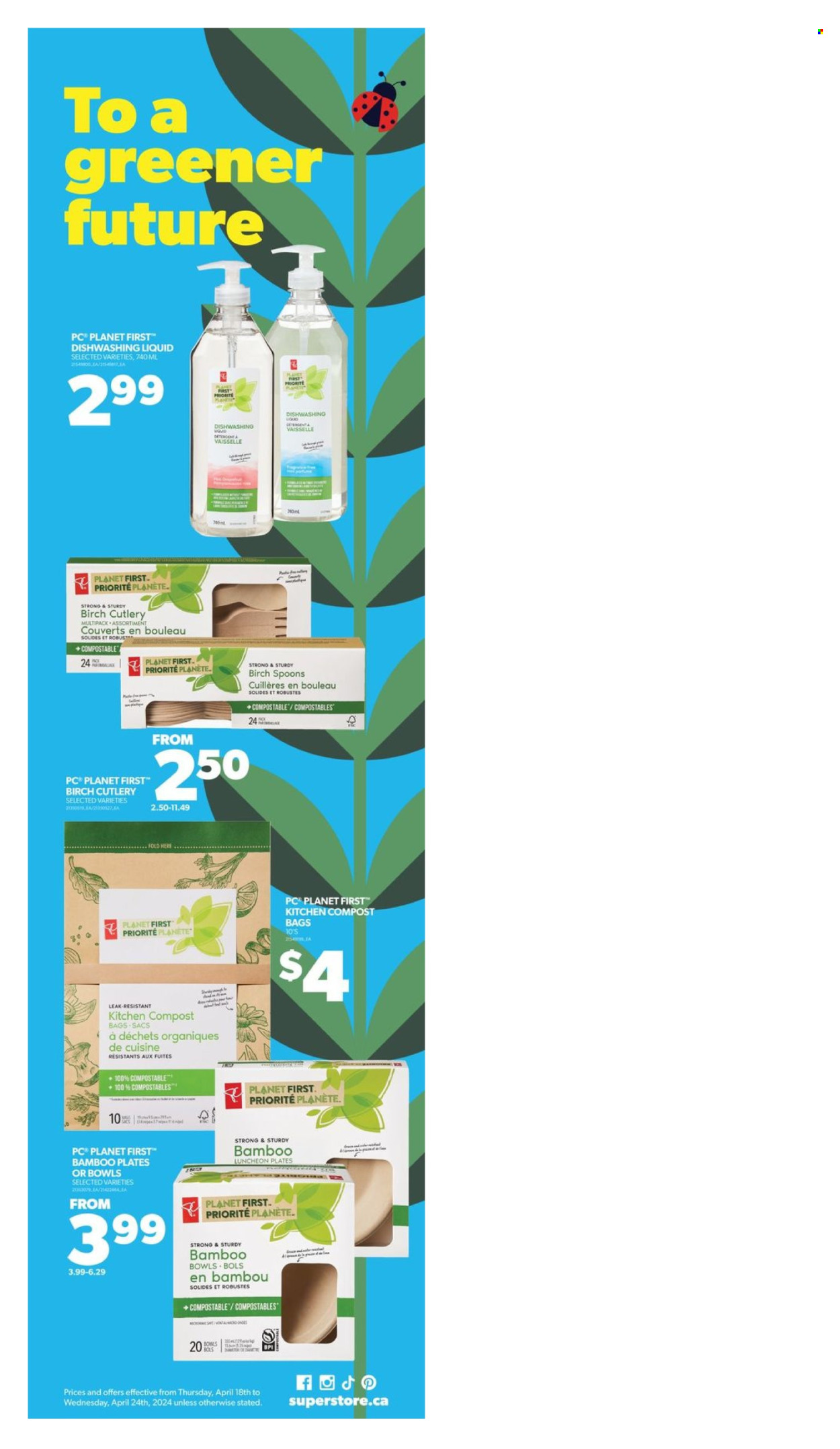 Real Canadian Superstore flyer - April 18, 2024 - April 24, 2024. Page 28