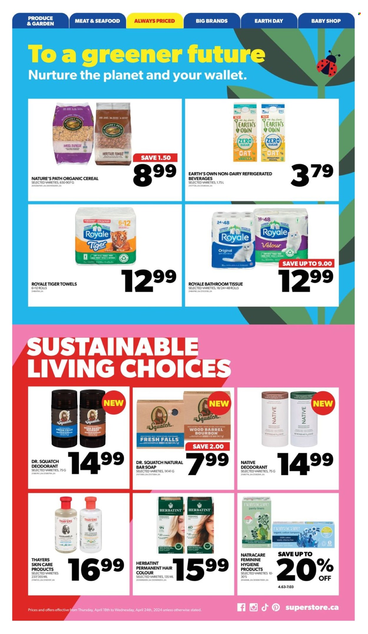 Real Canadian Superstore flyer - April 18, 2024 - April 24, 2024. Page 15