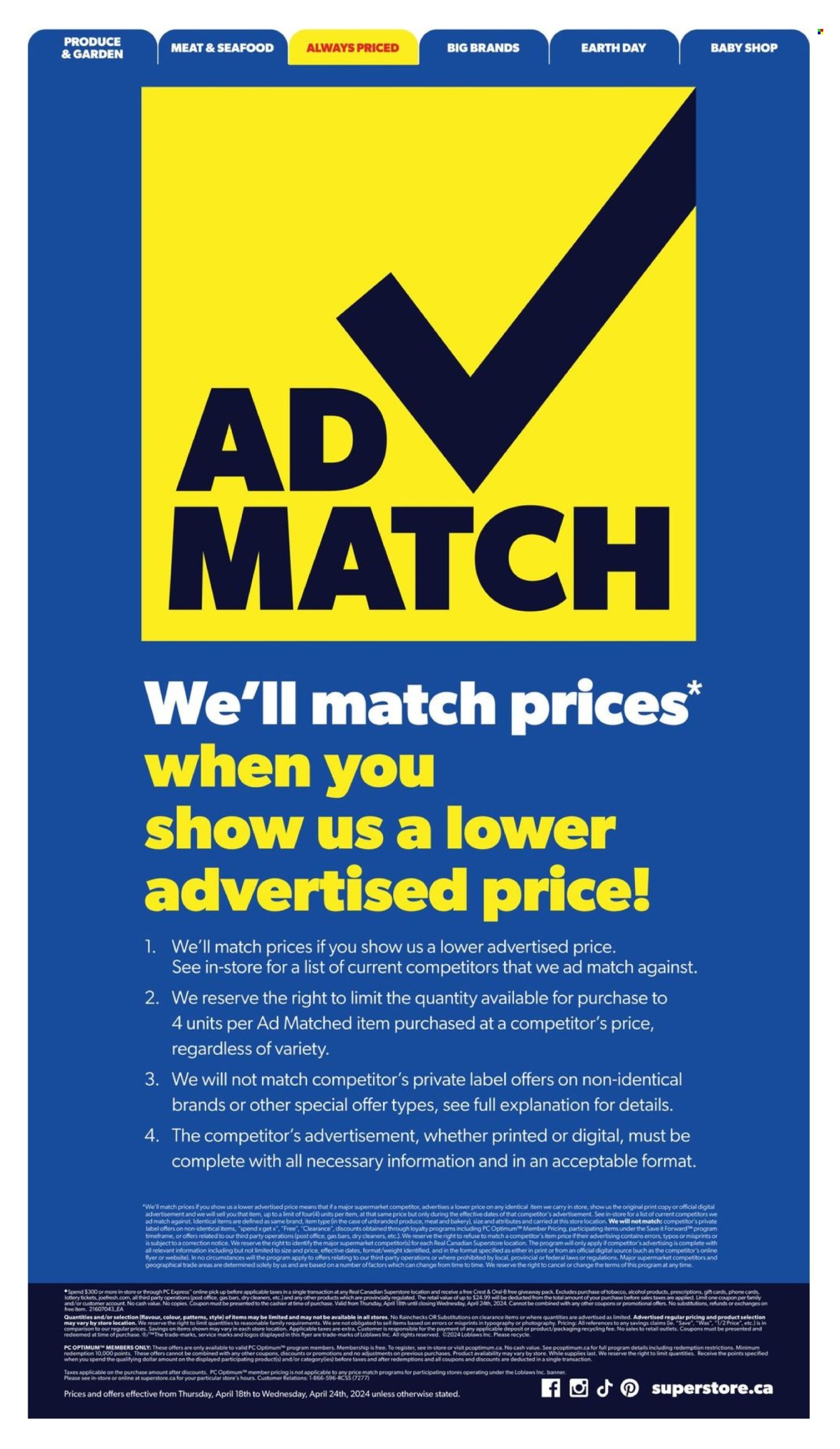 Real Canadian Superstore flyer - April 18, 2024 - April 24, 2024. Page 27
