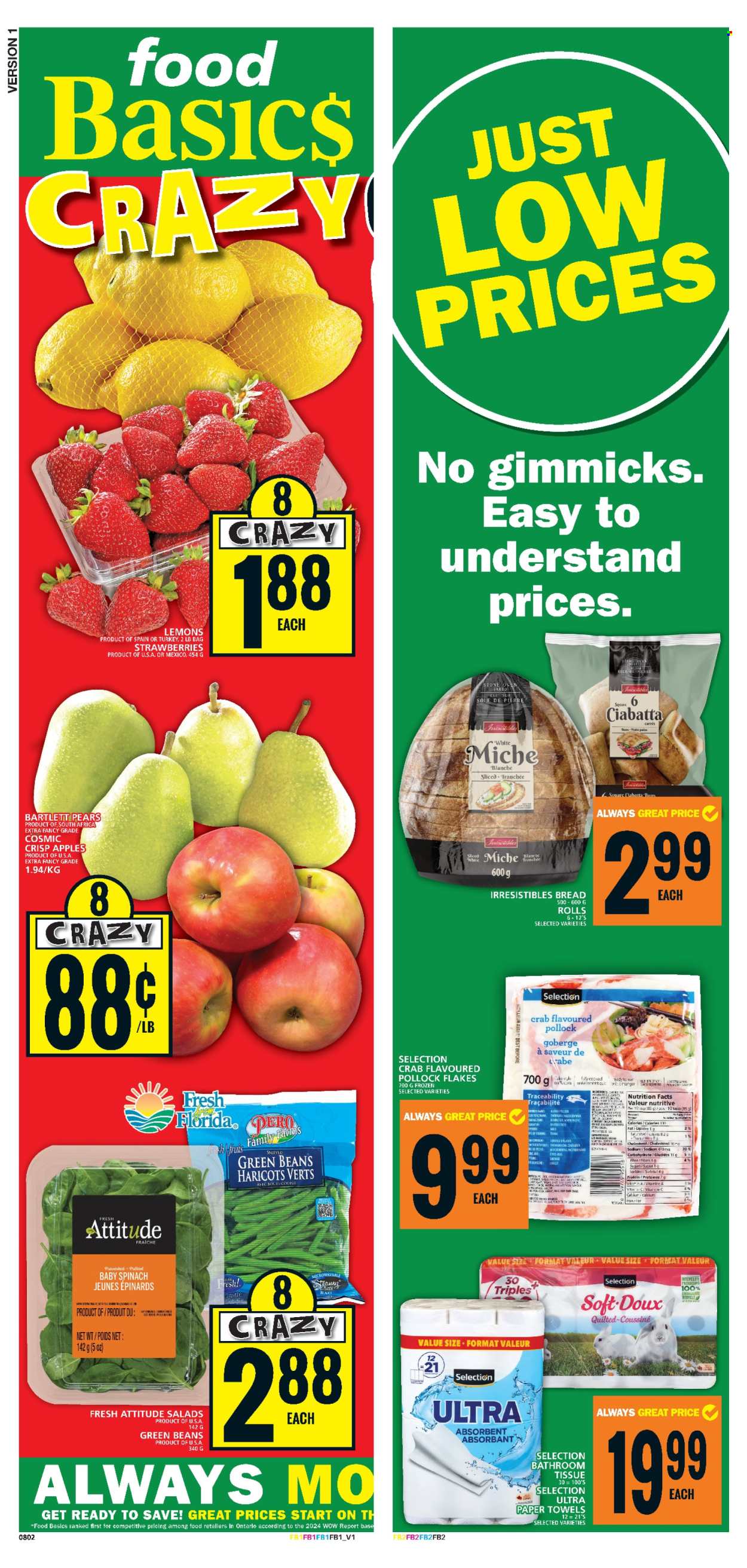 Food Basics flyer - April 18, 2024 - April 24, 2024. Page 8
