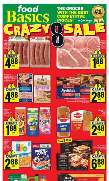 Circulaire Food Basics - 18 Avril 2024 - 24 Avril 2024.
