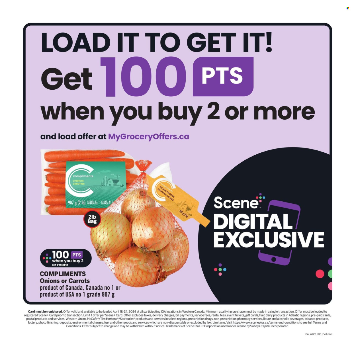 IGA flyer - April 18, 2024 - April 24, 2024. Page 10