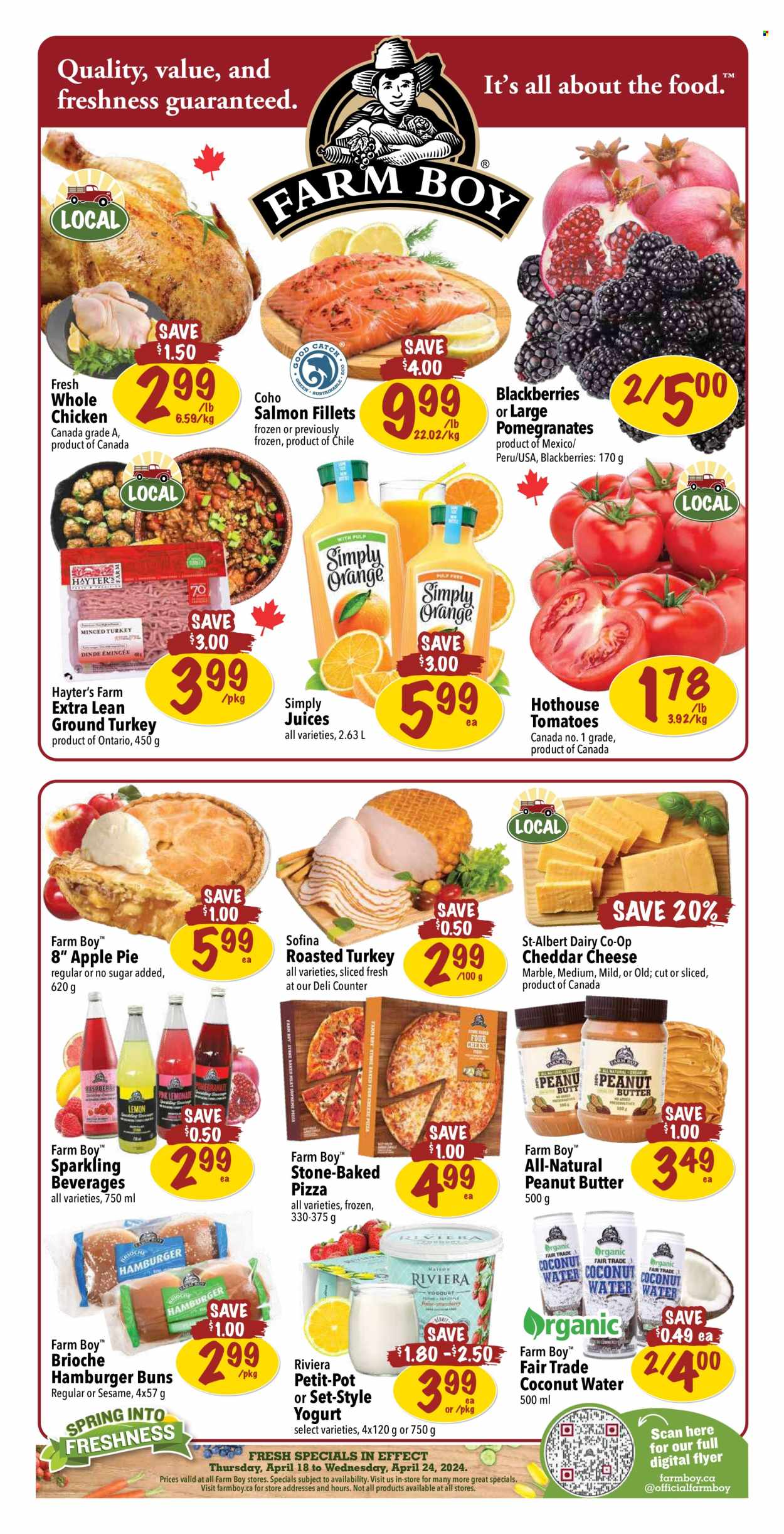Farm Boy flyer - April 18, 2024 - April 24, 2024. Page 1