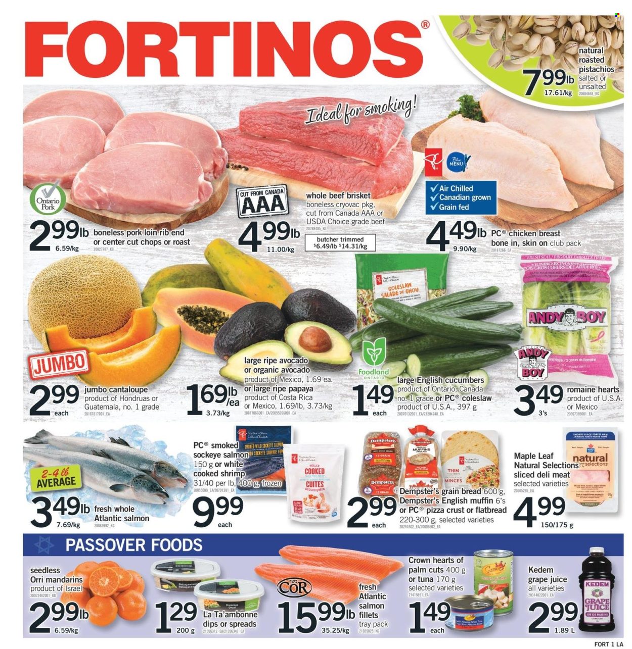 Fortinos flyer - April 18, 2024 - April 24, 2024. Page 1