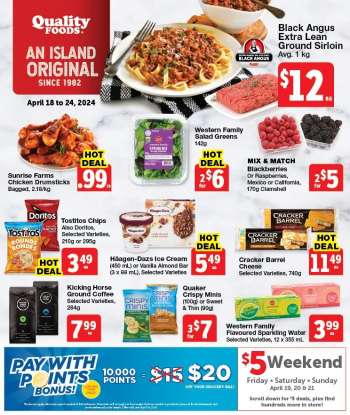 thumbnail - Circulaire Quality Foods - Weekly Advertised Specials