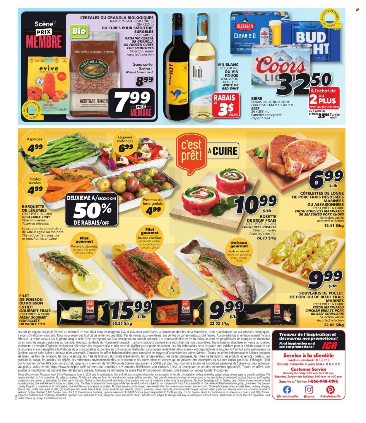 IGA flyer - April 25, 2024 - May 01, 2024. Page 3