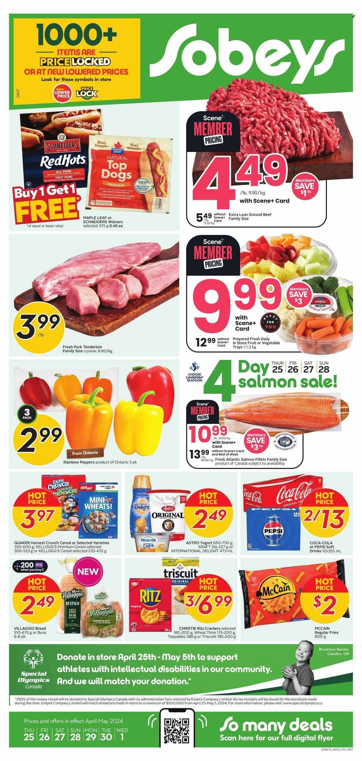 Sobeys flyer - April 25, 2024 - May 01, 2024. Page 1