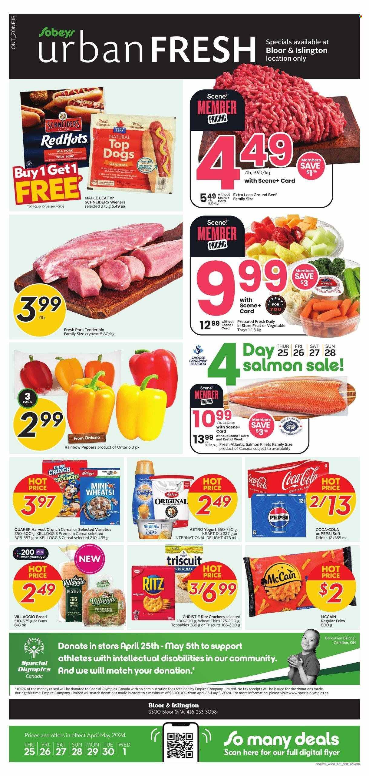 Sobeys Urban Fresh flyer - April 25, 2024 - May 01, 2024. Page 1