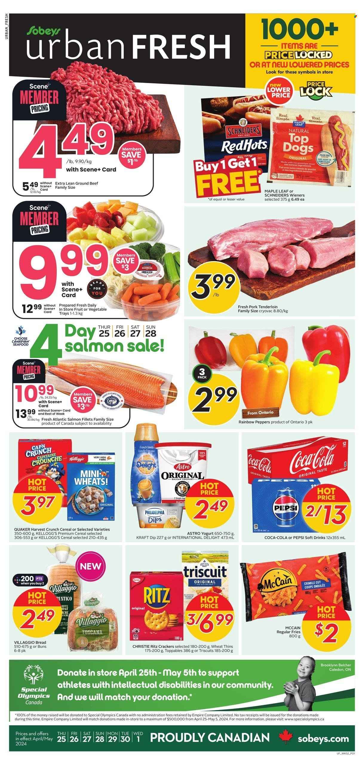 Sobeys Urban Fresh flyer - April 25, 2024 - May 01, 2024. Page 1
