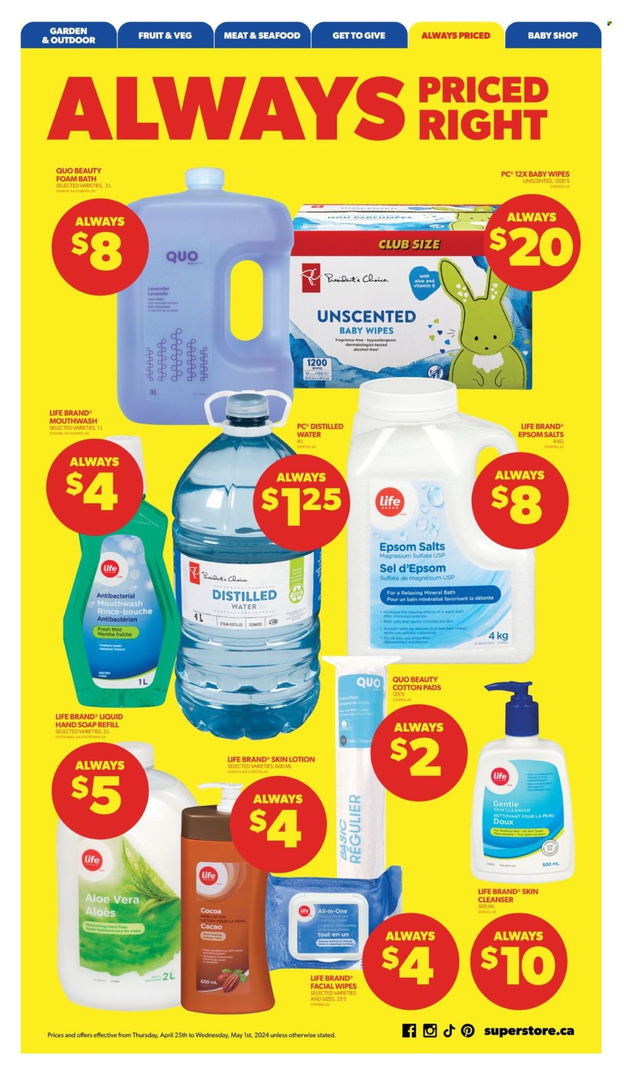 Real Canadian Superstore flyer - April 25, 2024 - May 01, 2024. Page 14