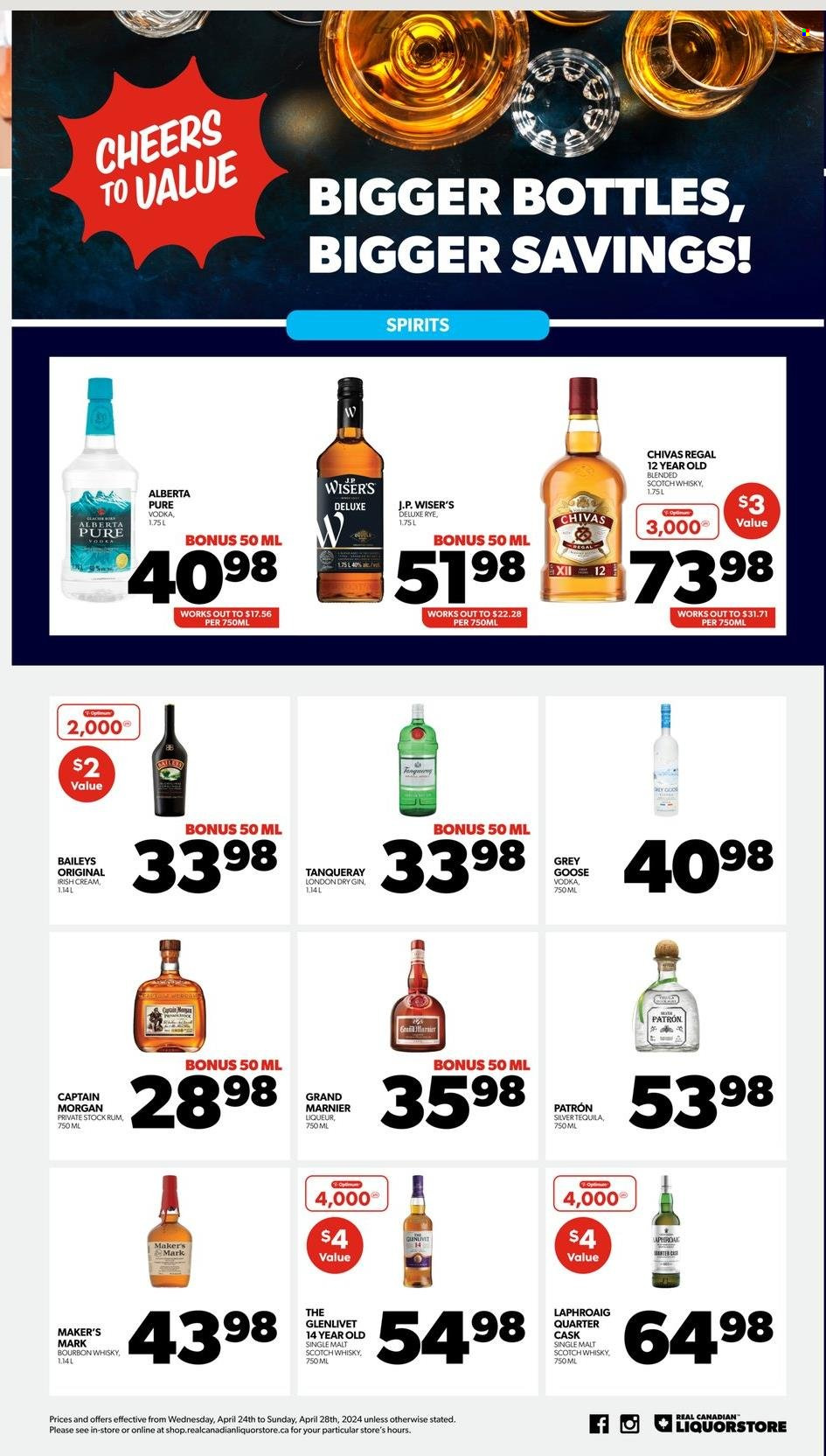 Real Canadian Liquorstore flyer - April 24, 2024 - April 28, 2024. Page 5