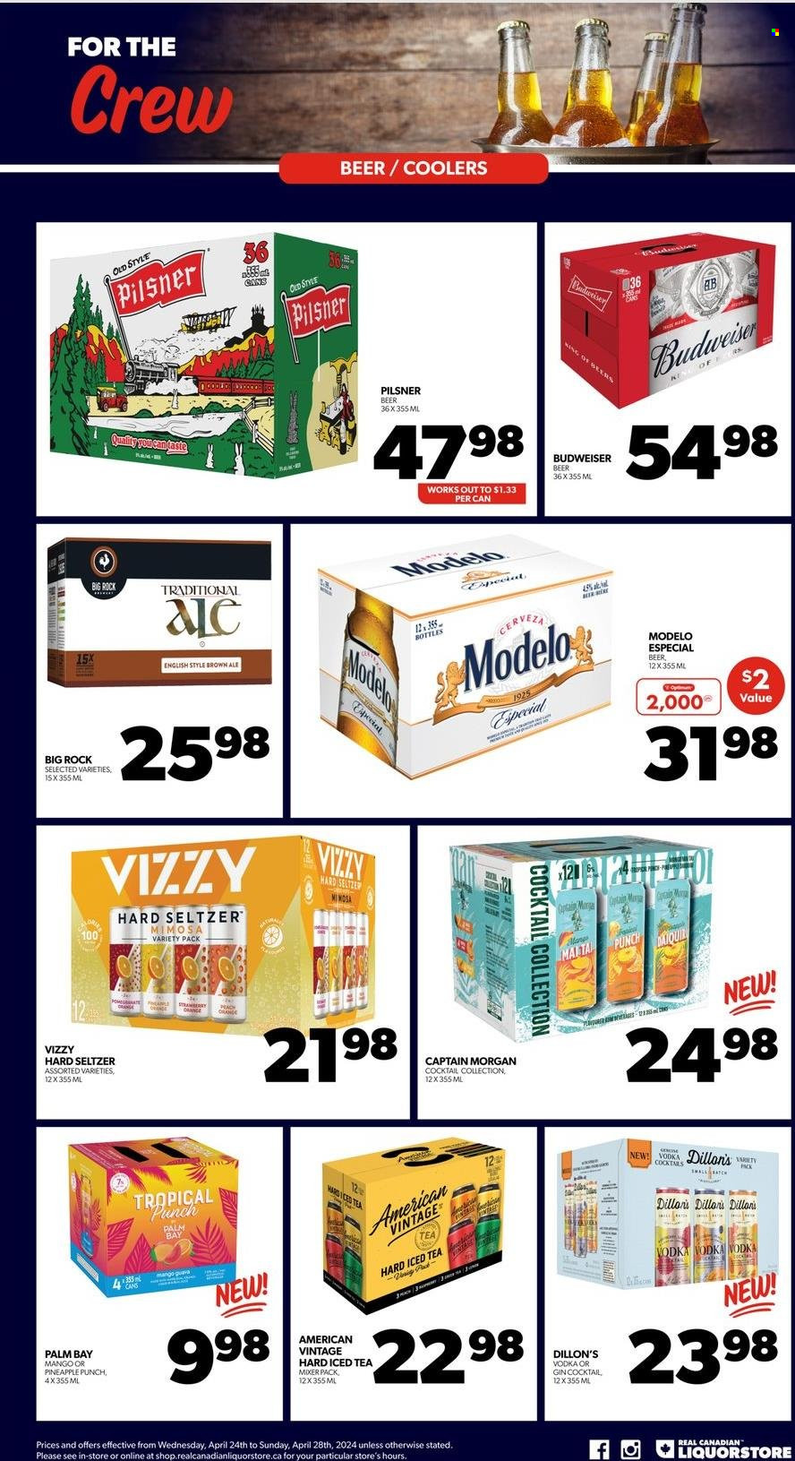 Real Canadian Liquorstore flyer - April 24, 2024 - April 28, 2024. Page 6