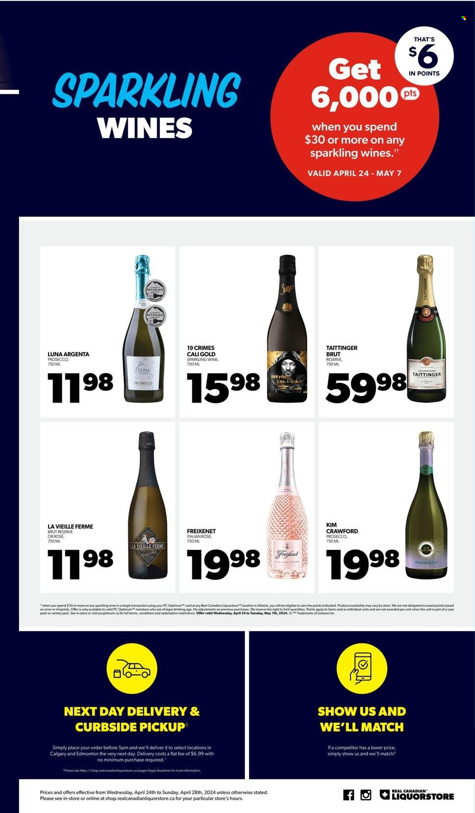 Real Canadian Liquorstore flyer - April 24, 2024 - April 28, 2024. Page 7