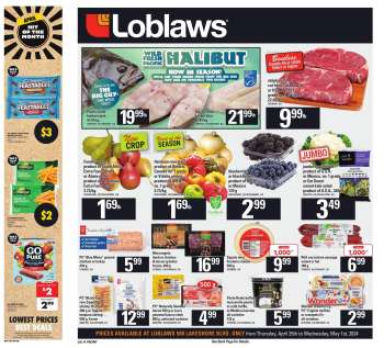 Loblaws Flyer - April 25, 2024 - May 01, 2024.