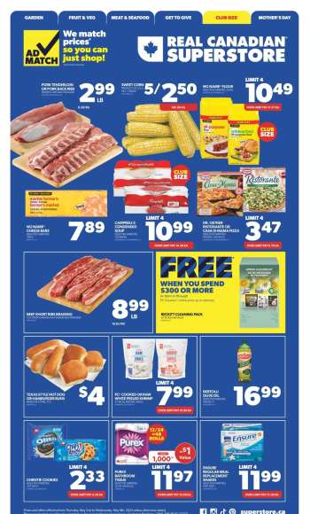 Real Canadian Superstore Flyer - May 02, 2024 - May 08, 2024.