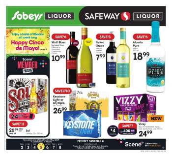 Sobeys Liquor Flyer - May 02, 2024 - May 08, 2024.