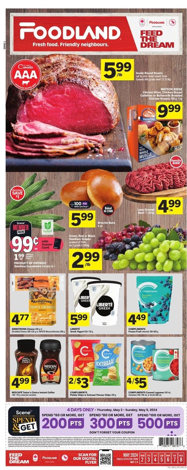 Foodland flyer - May 02, 2024 - May 08, 2024. Page 1