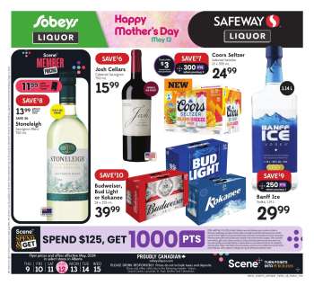 Sobeys Liquor Flyer - May 09, 2024 - May 15, 2024.
