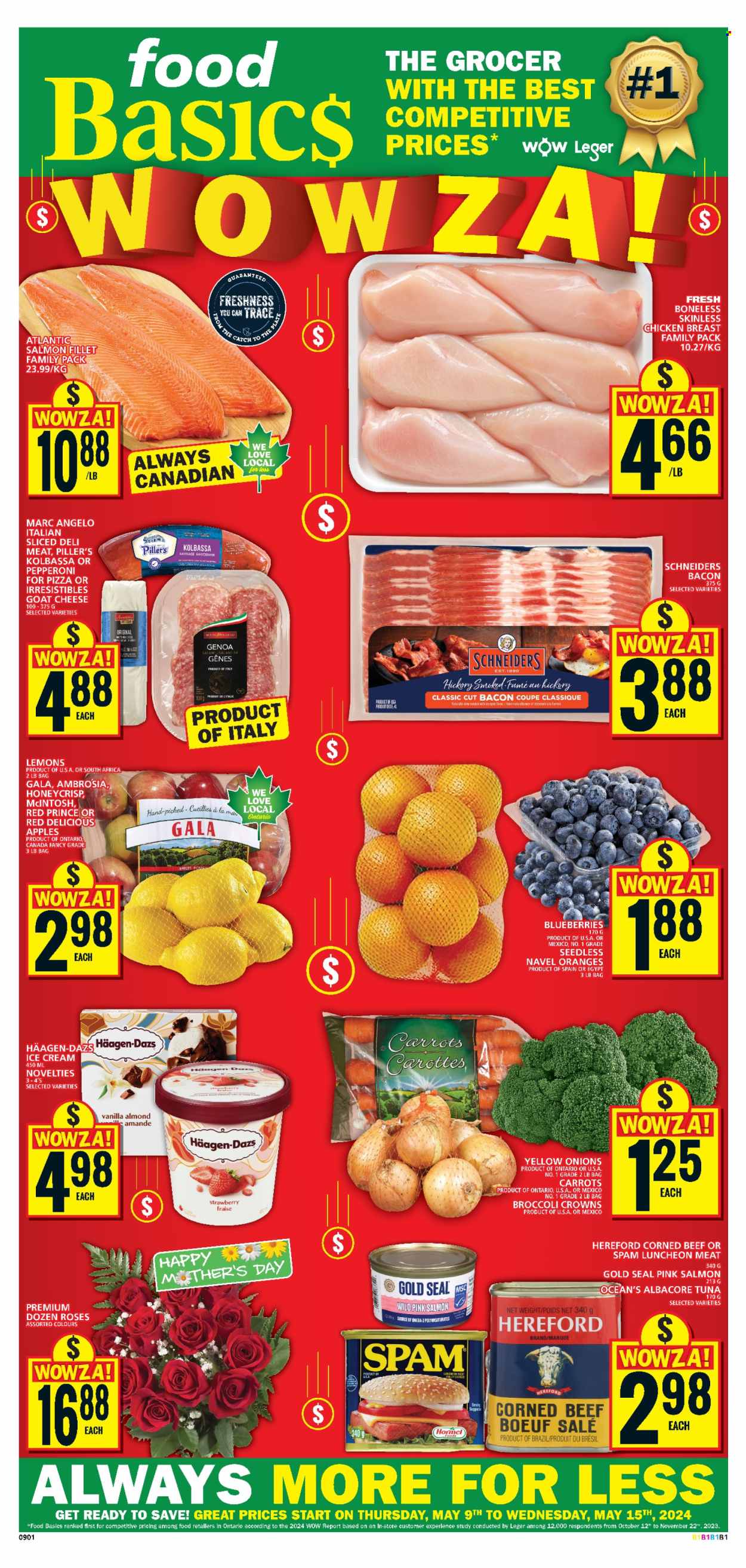 Food Basics flyer - May 09, 2024 - May 15, 2024. Page 1