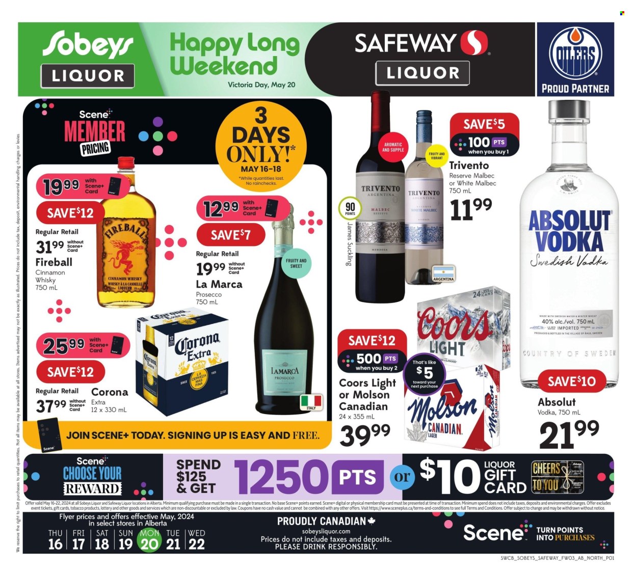 Sobeys Liquor flyer - May 16, 2024 - May 22, 2024. Page 1