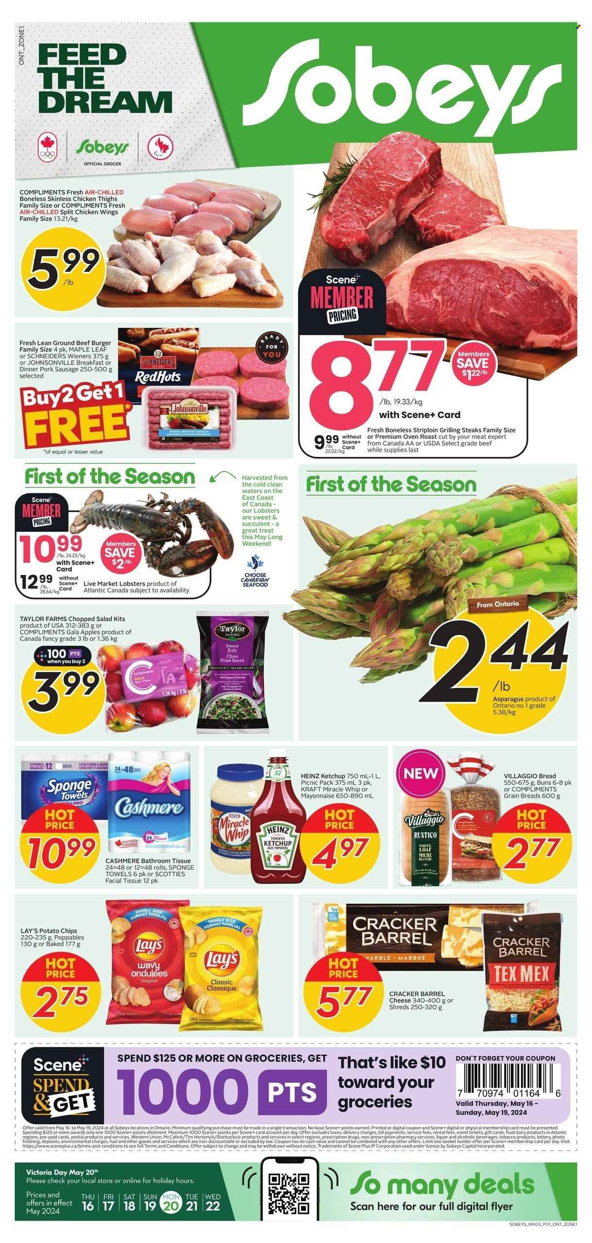 Sobeys flyer - May 16, 2024 - May 22, 2024. Page 1