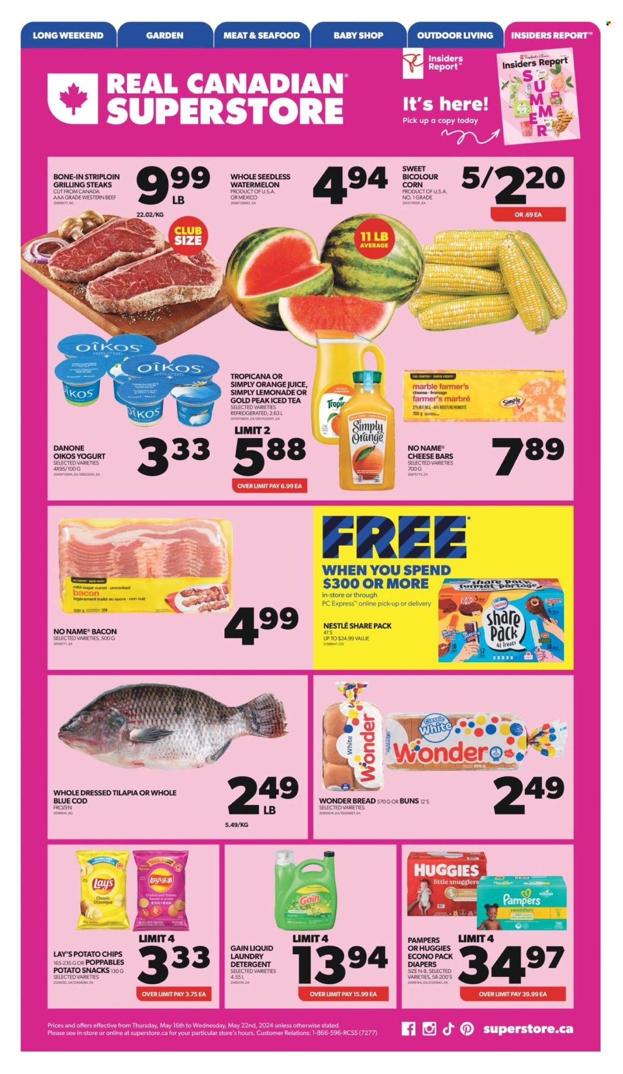 Real Canadian Superstore flyer - May 16, 2024 - May 22, 2024. Page 1