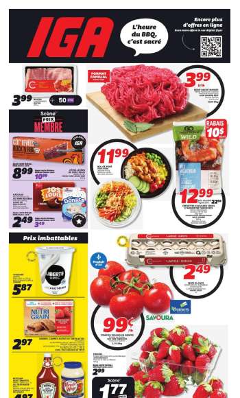 IGA Flyer - May 23, 2024 - May 29, 2024.