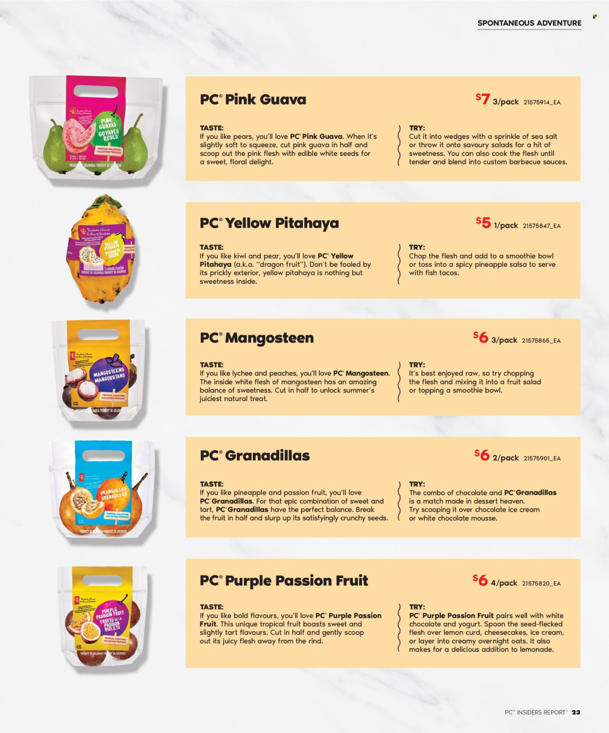 Loblaws flyer. Page 23