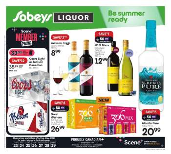 Sobeys Liquor Flyer - May 23, 2024 - May 29, 2024.