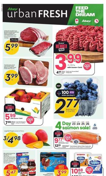 Sobeys Urban Fresh Flyer - May 23, 2024 - May 29, 2024.