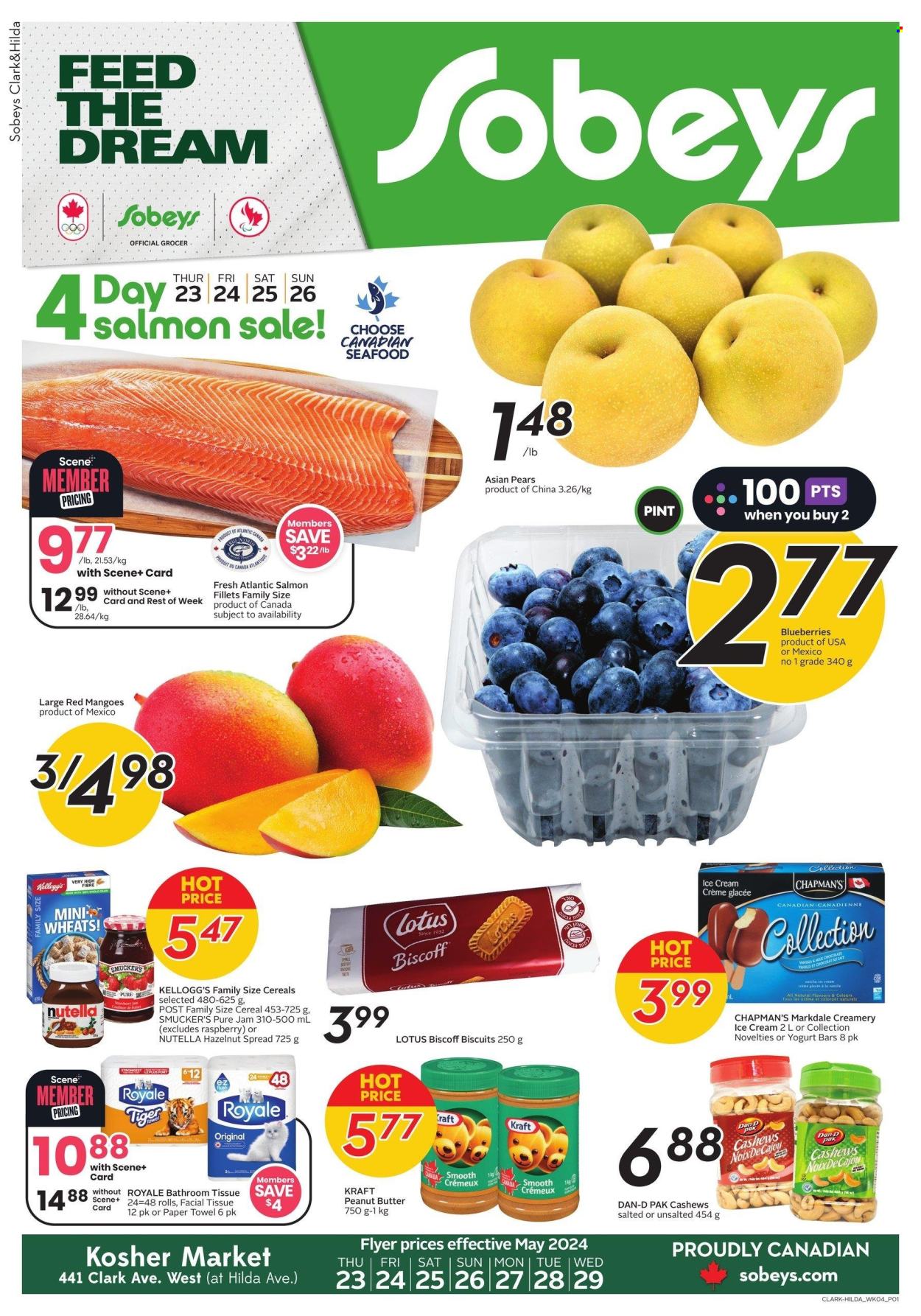 Sobeys flyer - May 23, 2024 - May 29, 2024. Page 1