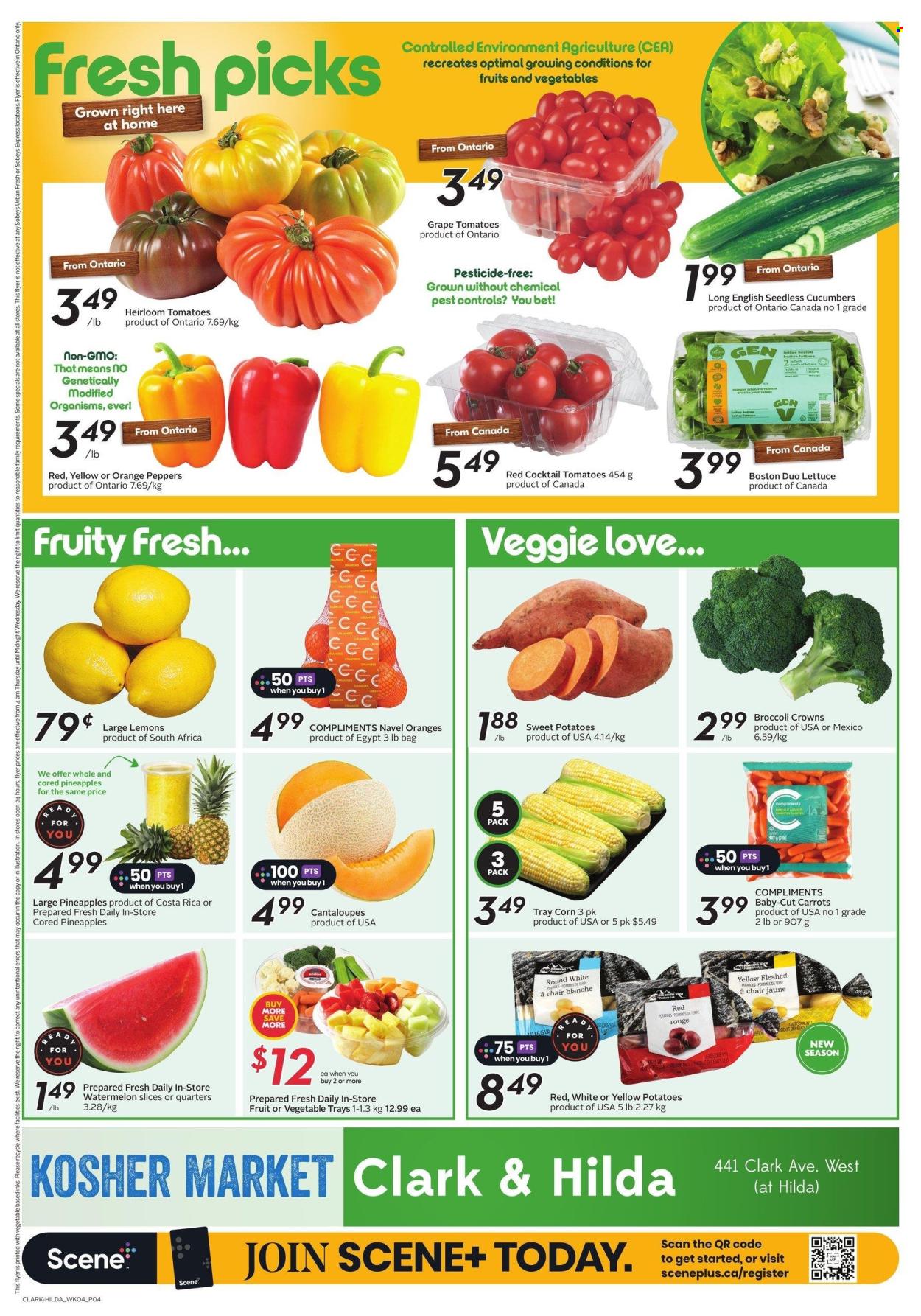 Sobeys flyer - May 23, 2024 - May 29, 2024. Page 4