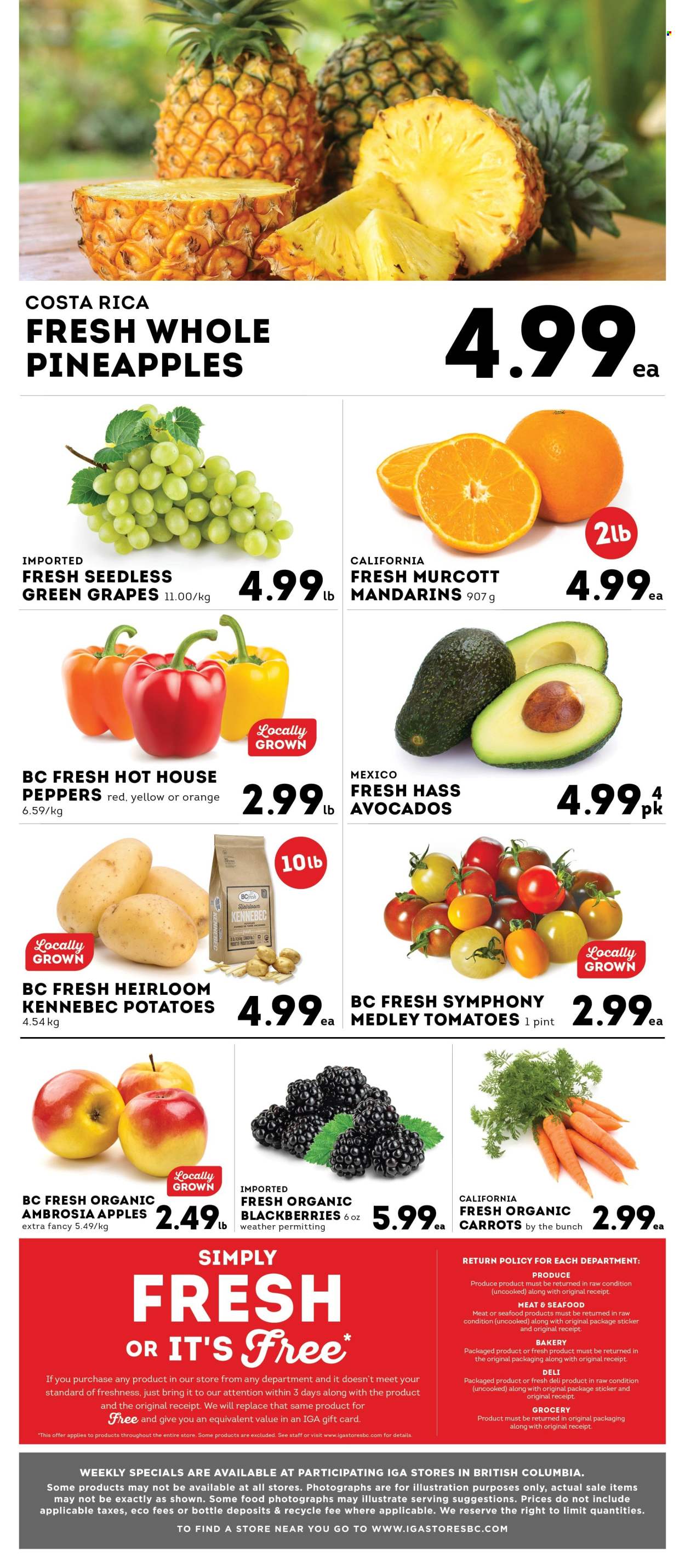 IGA Simple Goodness flyer - May 24, 2024 - May 30, 2024. Page 6