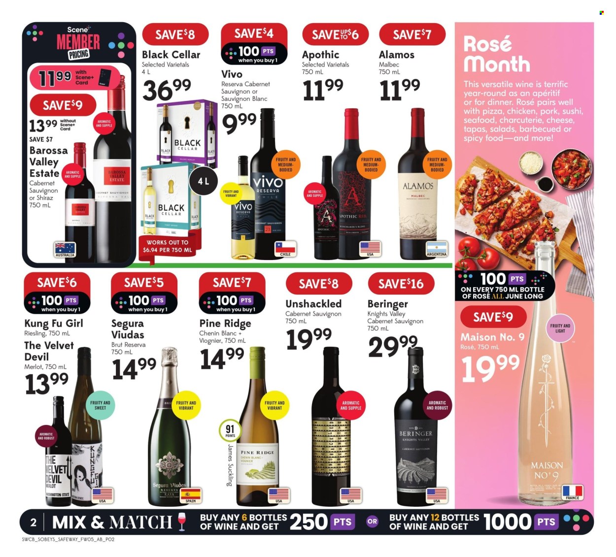 Sobeys Liquor flyer - May 30, 2024 - June 05, 2024. Page 2
