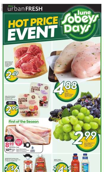 Circulaire Sobeys Urban Fresh - 30 Mai 2024 - 05 Juin 2024.