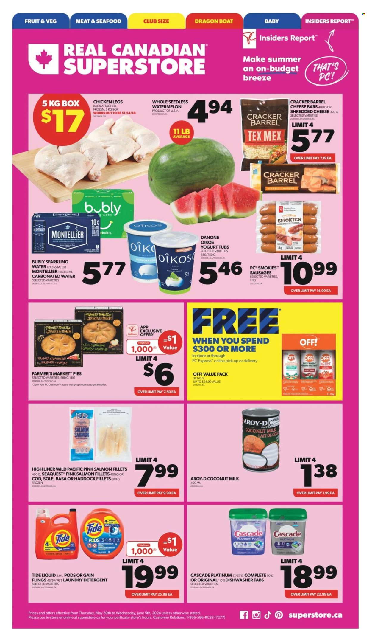 Real Canadian Superstore flyer - May 30, 2024 - June 05, 2024. Page 1