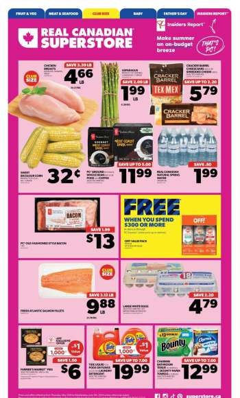 Real Canadian Superstore Flyer - May 30, 2024 - June 05, 2024.