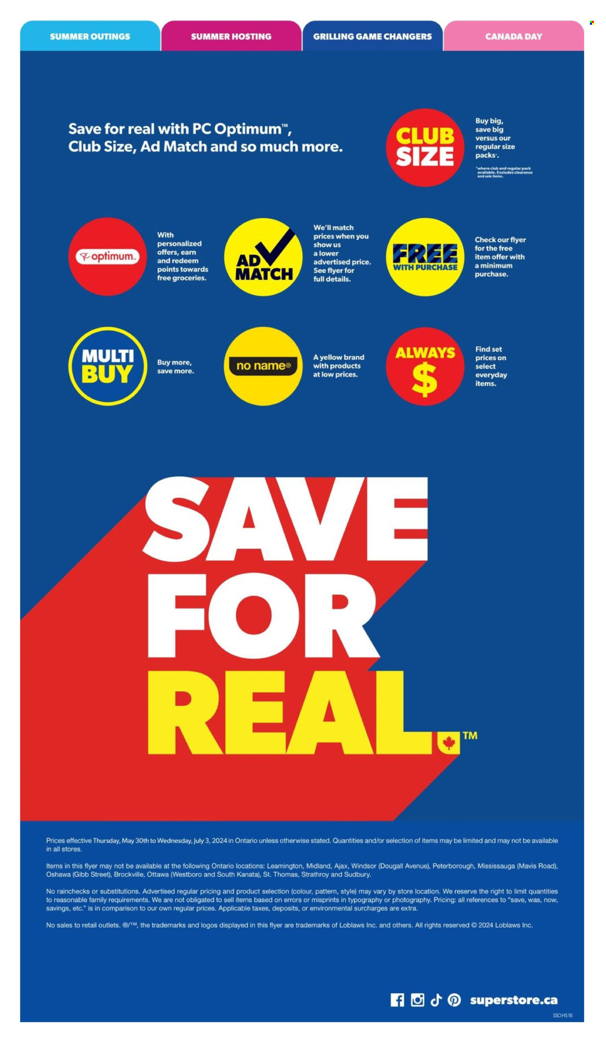 Real Canadian Superstore flyer - May 30, 2024 - July 03, 2024. Page 16
