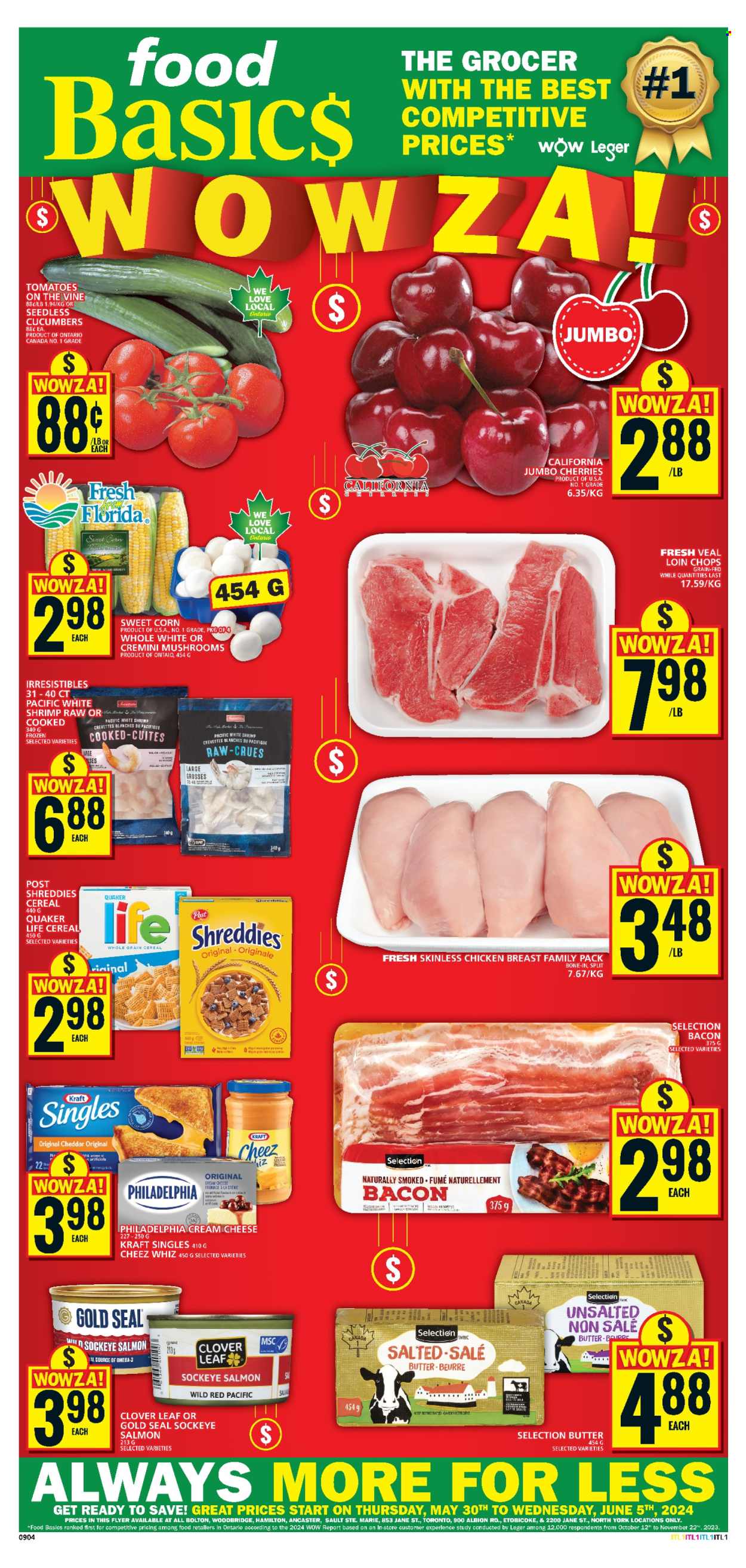 Food Basics flyer - May 30, 2024 - June 05, 2024. Page 1