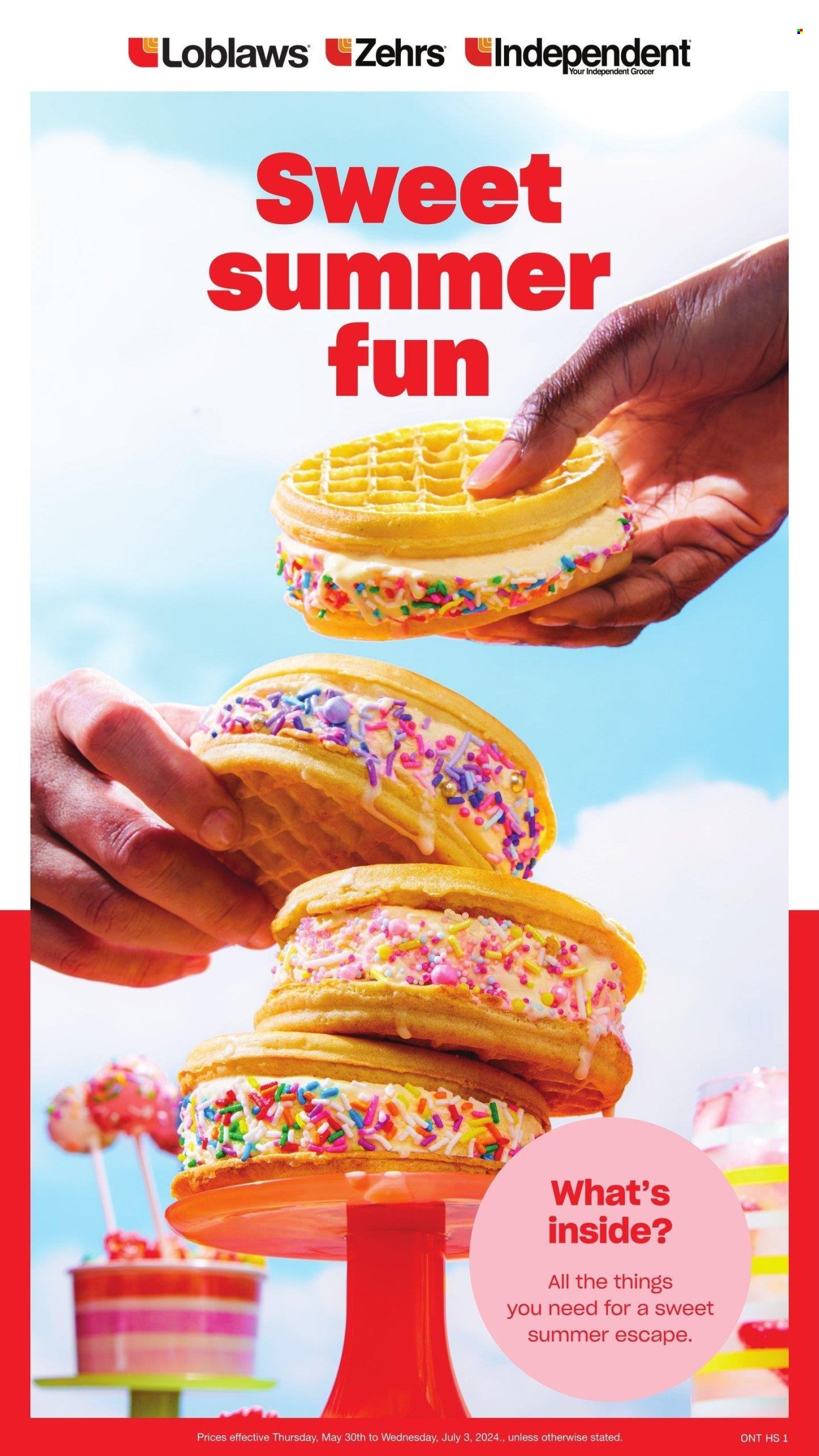 Loblaws flyer - May 30, 2024 - July 03, 2024. Page 1