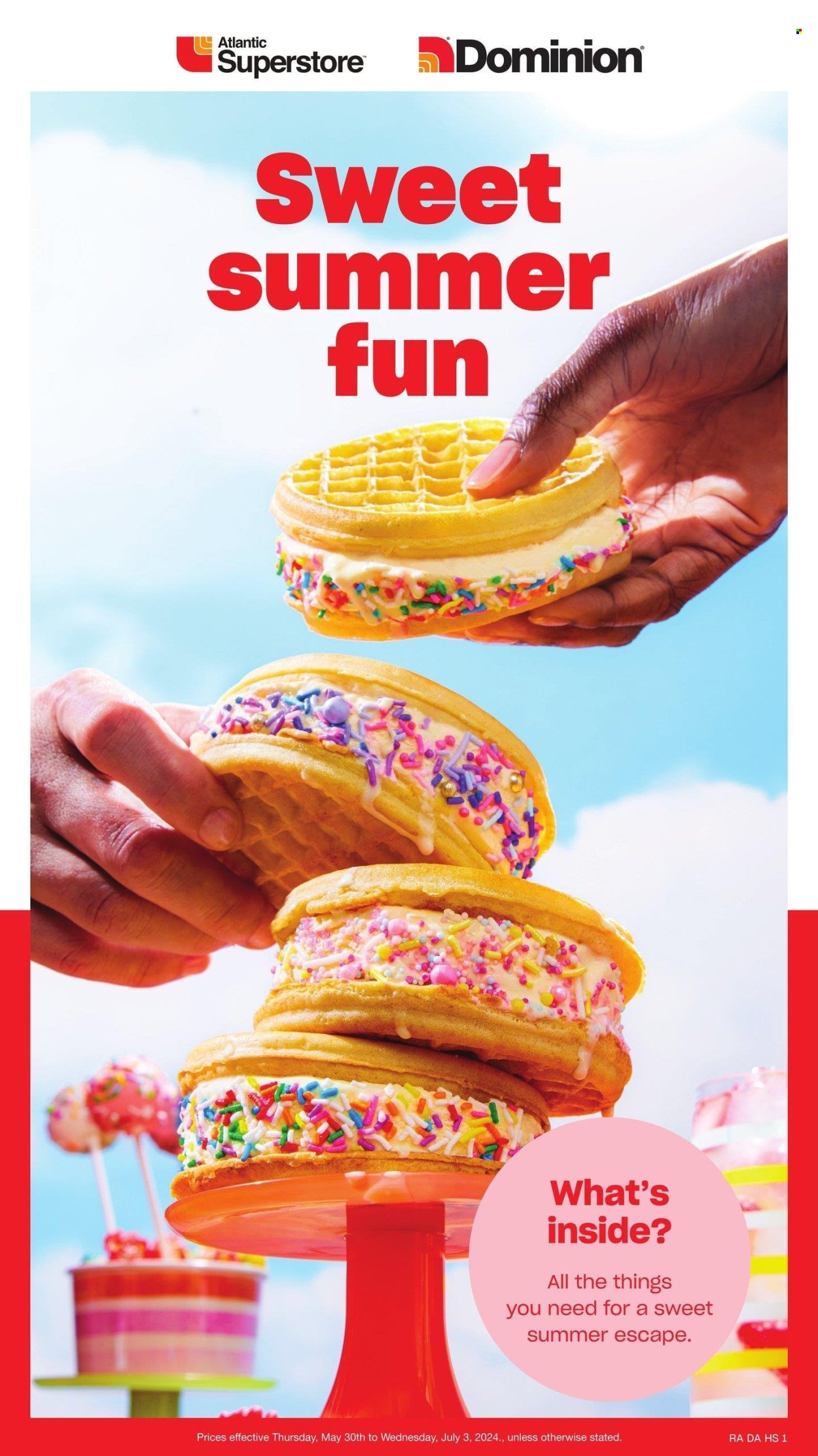 Atlantic Superstore flyer - May 30, 2024 - July 03, 2024. Page 1