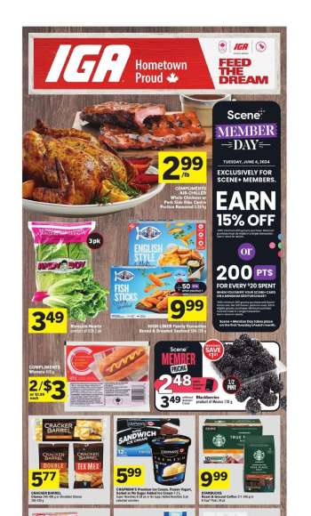 IGA Flyer - May 30, 2024 - June 05, 2024.