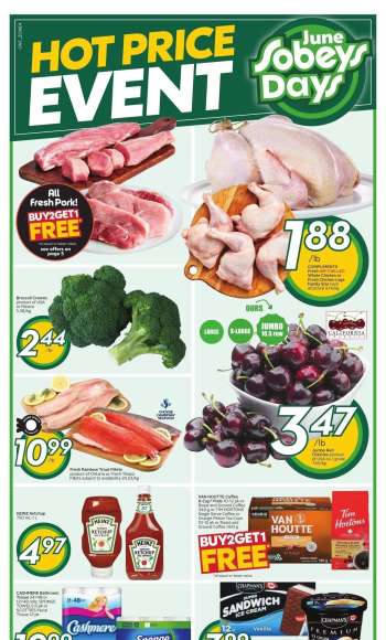 Sobeys Flyer - June 06, 2024 - June 12, 2024.
