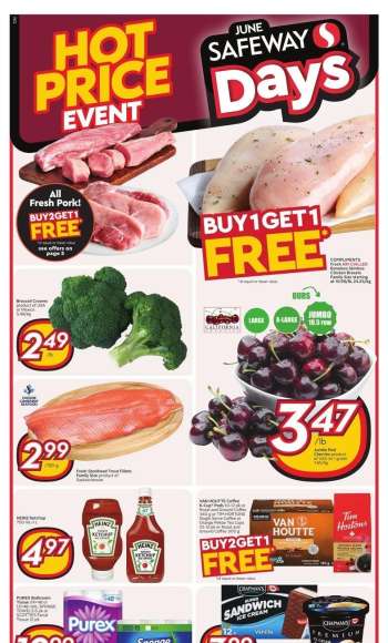 Safeway Flyer - June 06, 2024 - June 12, 2024.